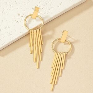 Cercei de metal Tassel Drop